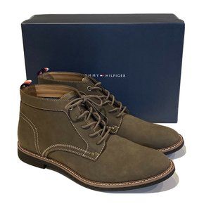 Tommy Hilfiger Goah Chukka Boots Dark Brown 13 New